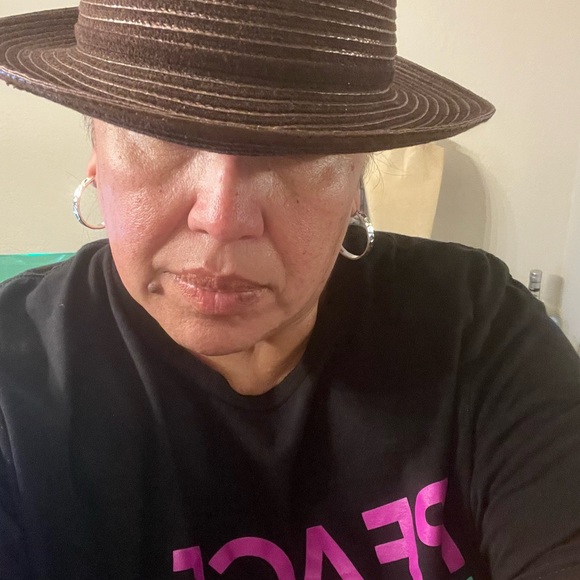 Brown Velvet Hat - Picture 4 of 5